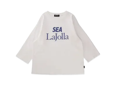 WIND AND SEA La Jolla_WDS Football Tee "White"