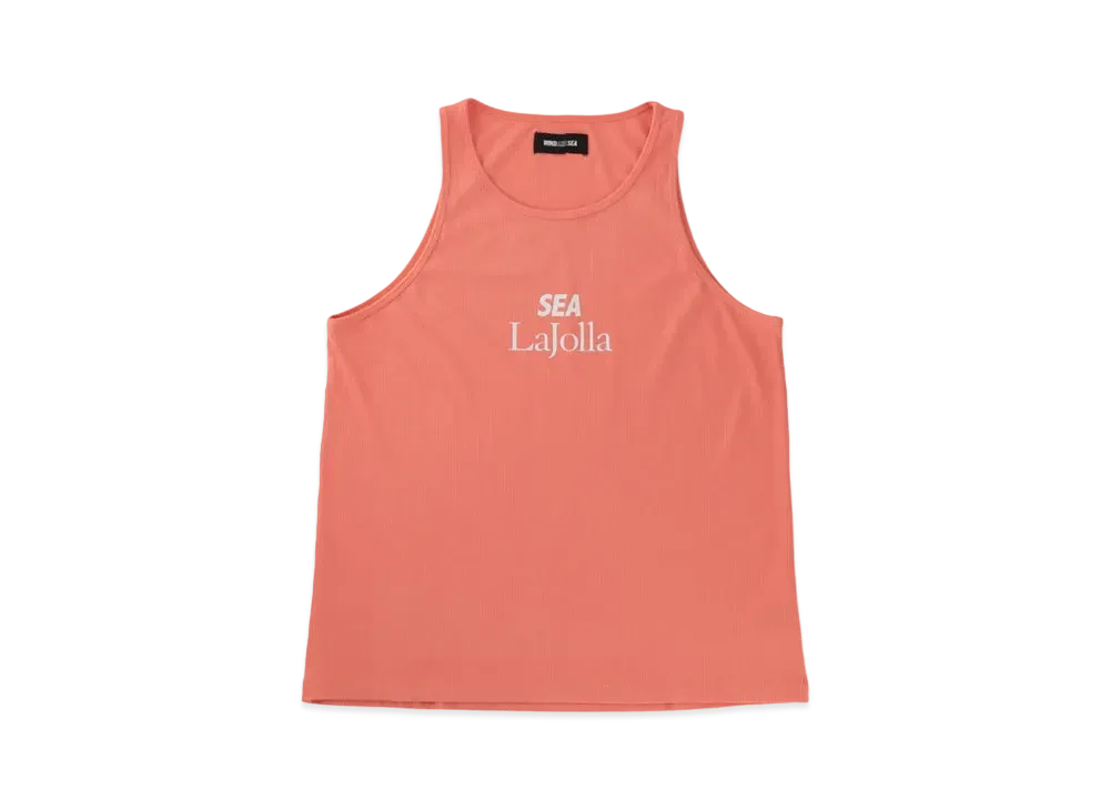 WIND AND SEA La Jolla_WDS Tank Top "Orange"