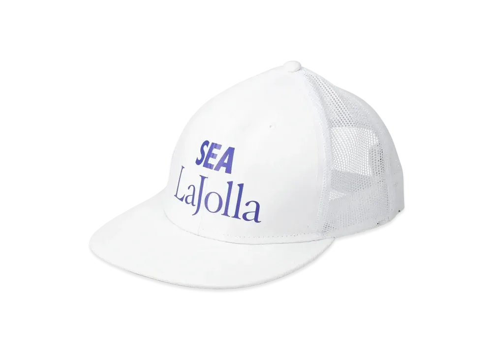 WIND AND SEA La Jolla_WDS Mesh Cap "White"