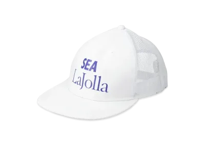 WIND AND SEA La Jolla_WDS Mesh Cap "White"