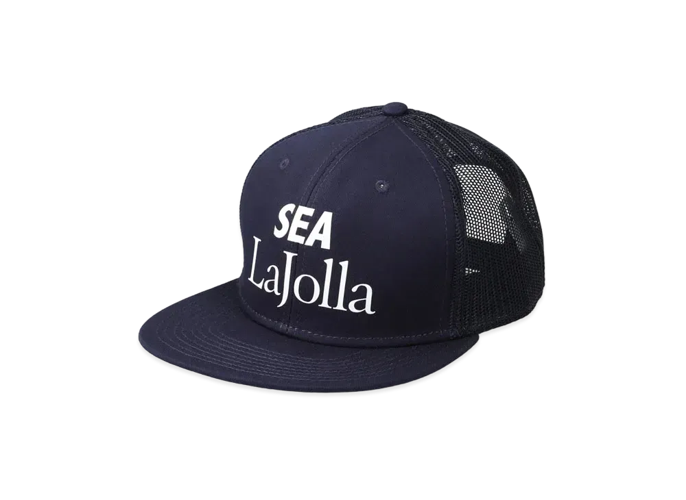 WIND AND SEA La Jolla_WDS Mesh Cap "Navy"