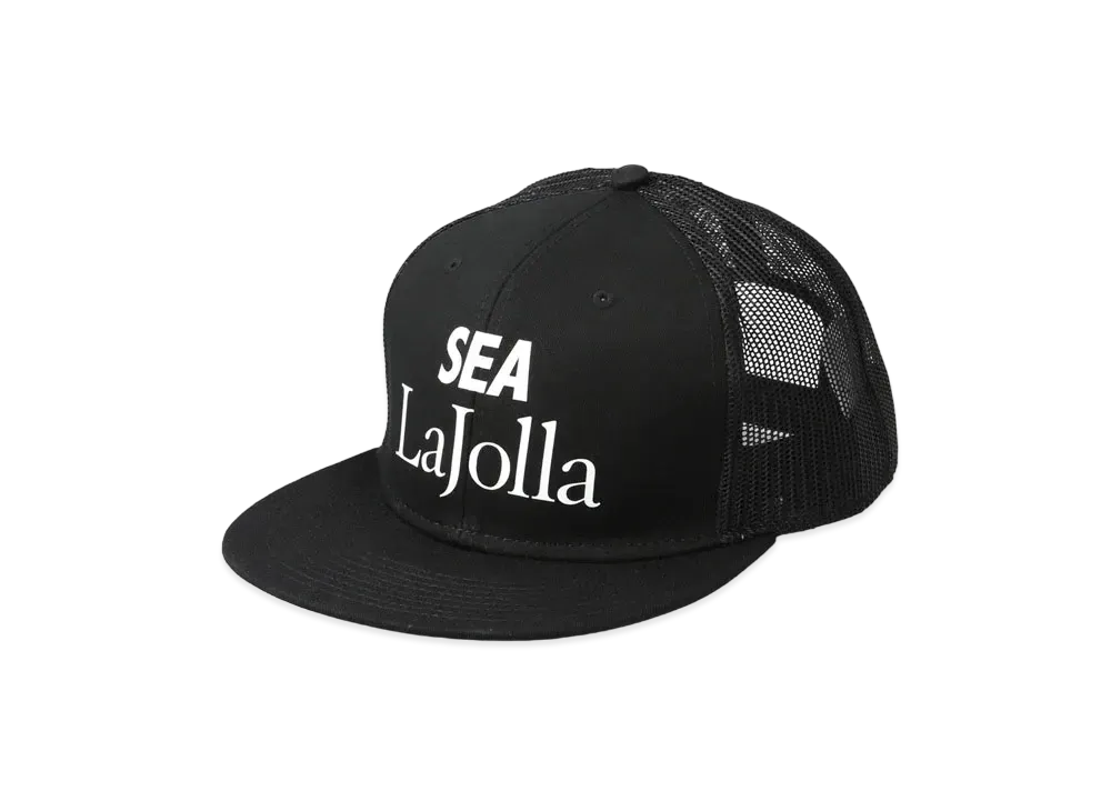 WIND AND SEA La Jolla_WDS Mesh Cap "Black"