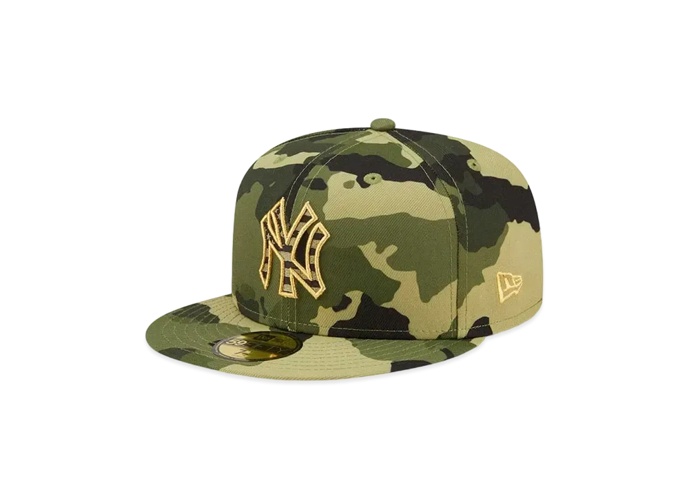 NEW ERA Yankees Armed Fourth Day 59 Fifty Cap "Camo"