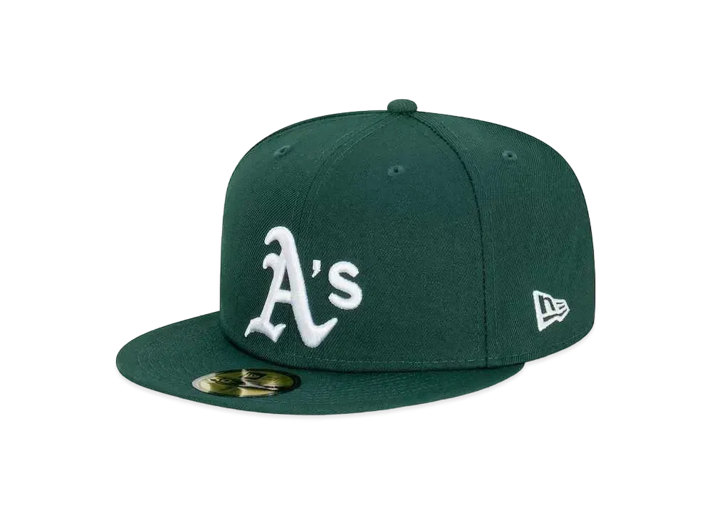 NEW ERA 5950 SIDEPATCH 10060 OAKATH WS OTC JP "Green"