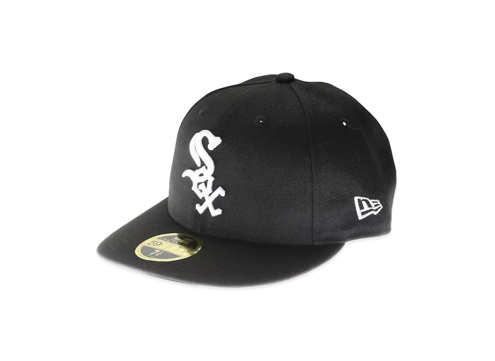 NEW ERA White Sox Authentic Low Profile Cap Game "Black"