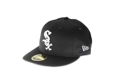 NEW ERA White Sox Authentic Low Profile Cap Game "Black"