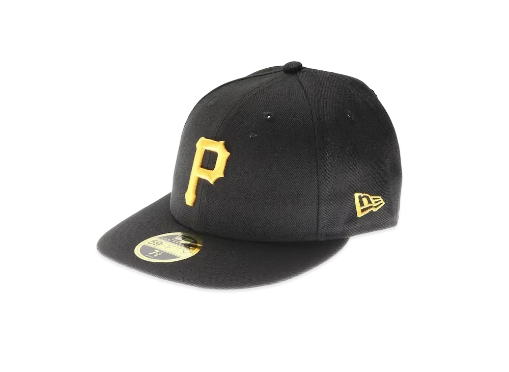 NEW ERA Pirates Authentic Low Profile Cap Game "Black"