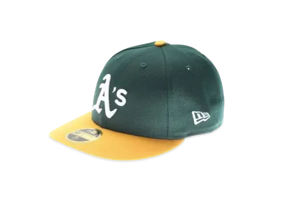 NEW ERA Athletics Authentic Low Profile Cap Home "Green/Yellow"