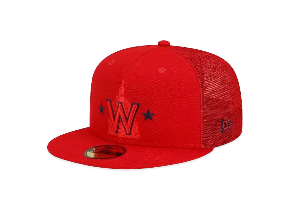 NEW ERA MLB22 BP 5950 WASNAT OTC JP "Red"