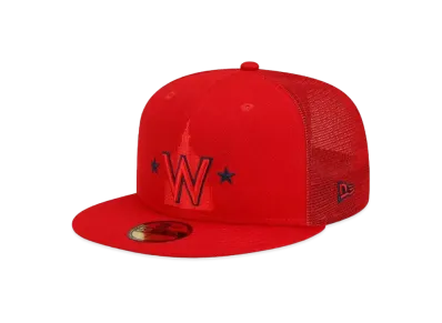 NEW ERA MLB22 BP 5950 WASNAT OTC JP "Red"