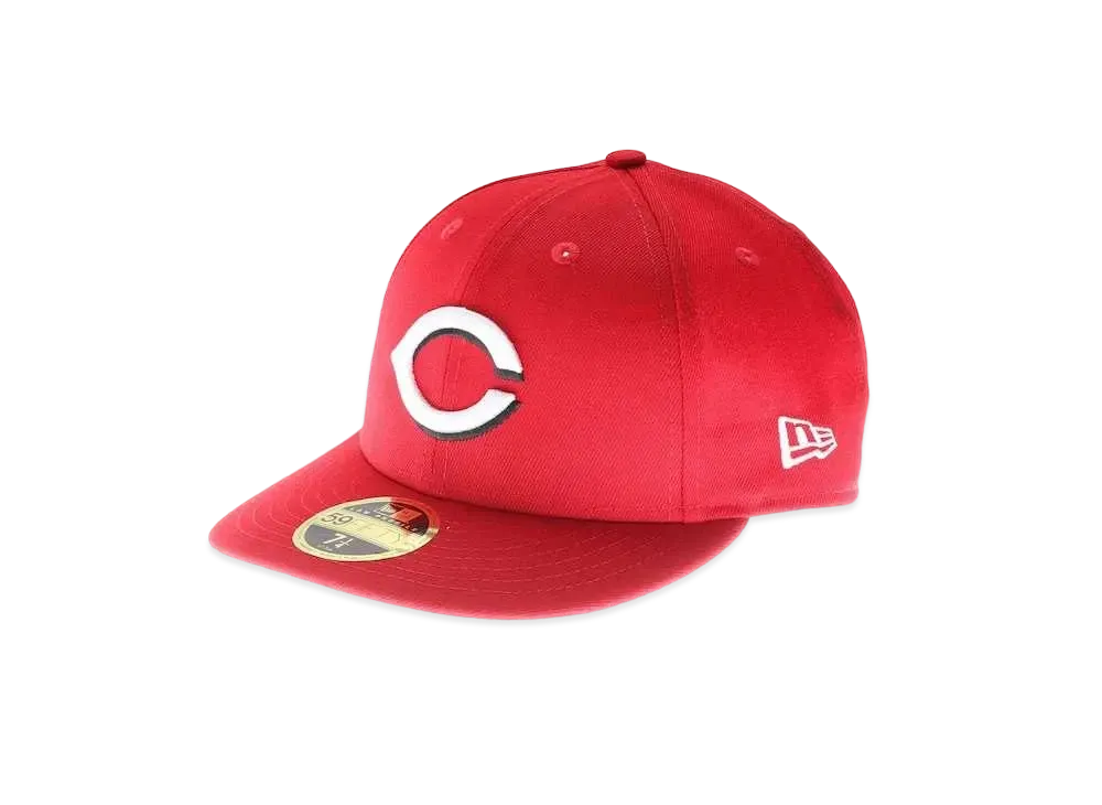 NEW ERA Reds Authentic Low Profile Cap Home "Red"
