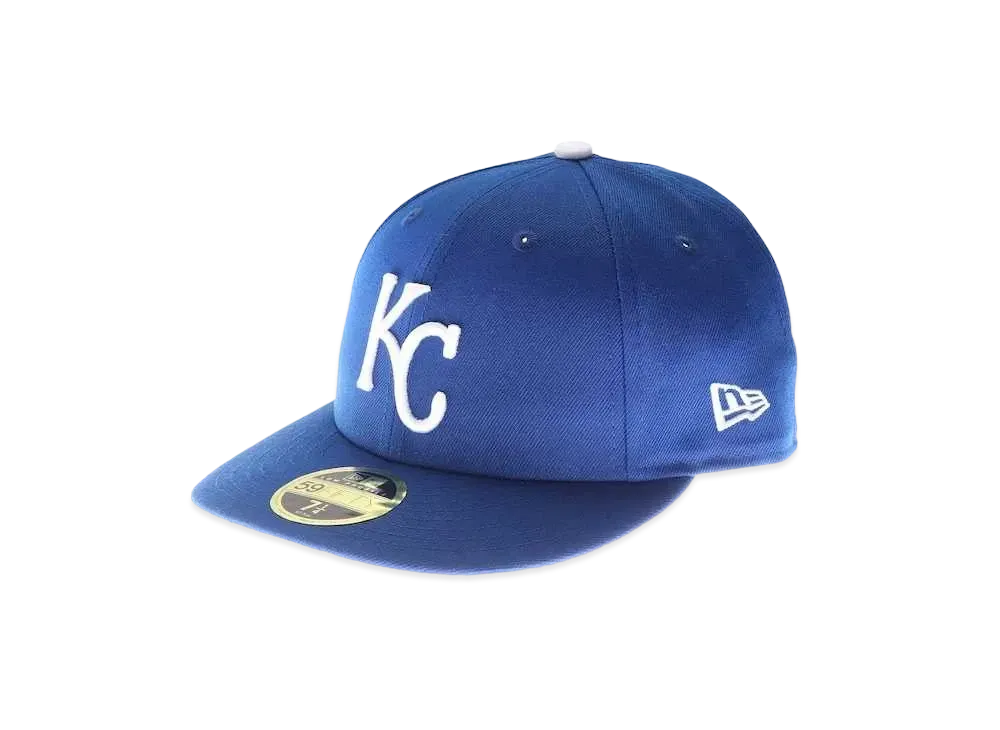 NEW ERA Royals Authentic Low Profile Cap Game "Blue"
