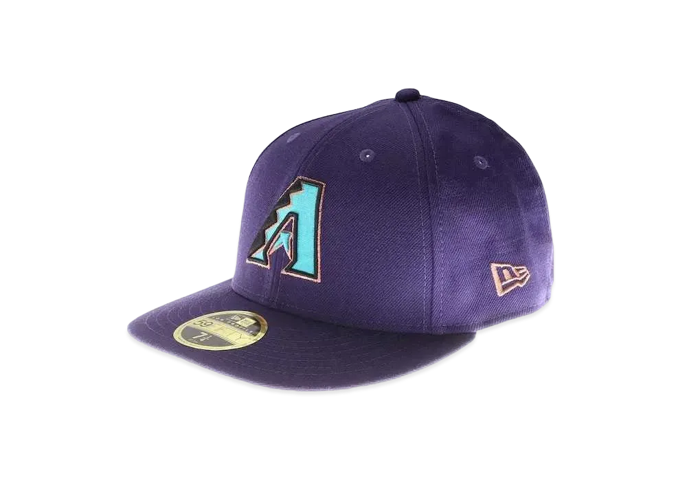 NEW ERA Diamondbacks Cooperstown Low Profile Cap Game "Purple"