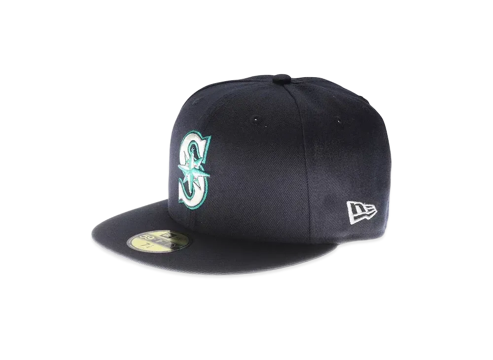 NEW ERA Mariners Authentic Cap Game "Black"