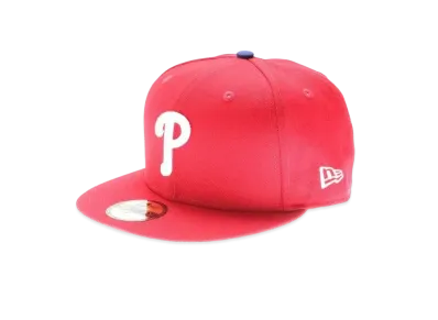NEW ERA Phillies Authentic Cap Game "Red"