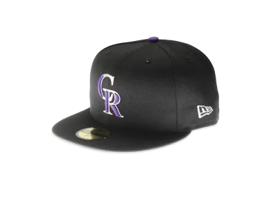 NEW ERA Rockies Authentic Cap Game "Black"