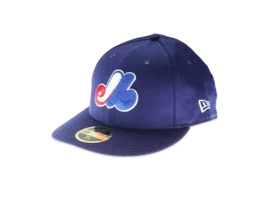 NEW ERA Expos Cooperstown Low Profile Cap Game "Blue"