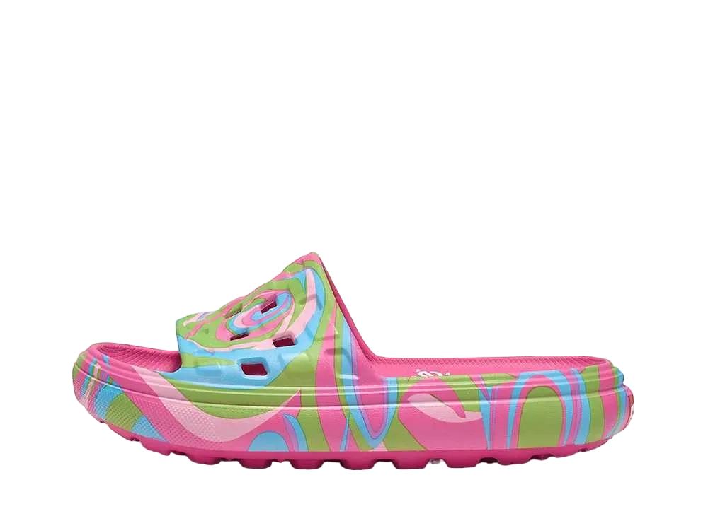 バービー × バンズ ウィメンズ スライドオン VR3キャッシュ "トリッピーマルチ"
