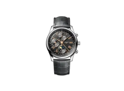Longines Master Collection 40.00mm "Anthracite/Stainless Steel/Gray" L2.673.4.61.2
