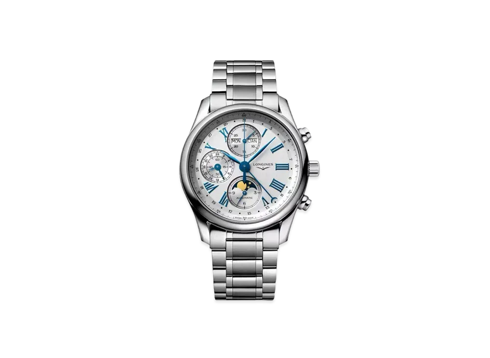 Longines Master Collection 40.00mm "Silver/Stainless Steel" L2.673.4.71.6