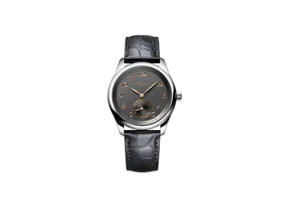 Longines Master Collection 38.50mm "Anthracite/Stainless Steel/Gray" L2.843.4.63.2