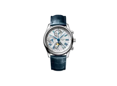 Longines Master Collection 40.00mm "Silver/Stainless Steel/Blue" L2.673.4.71.2