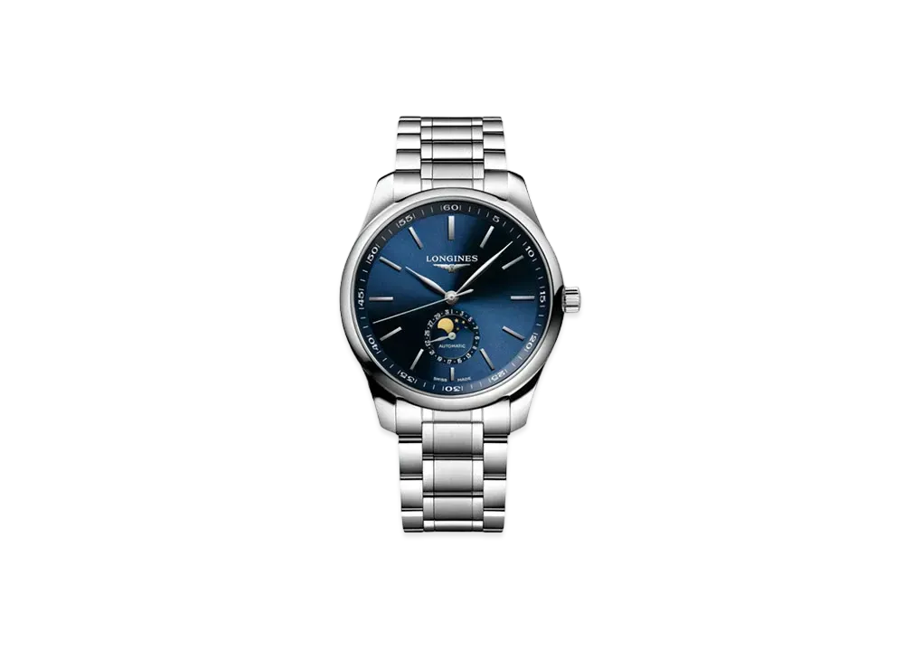 Longines Master Collection 42.00mm "Blue Sun Ray/Stainless Steel" L2.919.4.92.6