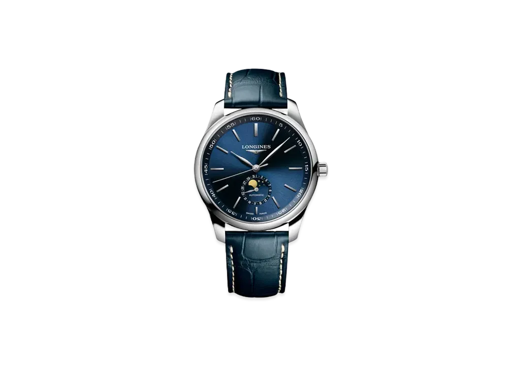 Longines Master Collection 42.00mm "Blue Sun Ray/Stainless Steel/Blue" L2.673.4.92.0