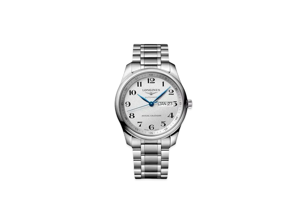 Longines Master Collection 40.00mm "Silver Barleycorn/Stainless Steel" L2.910.4.78.6