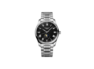 Longines Master Collection 40.00mm "Black Barleycorn/Stainless Steel" L2.909.4.51.6