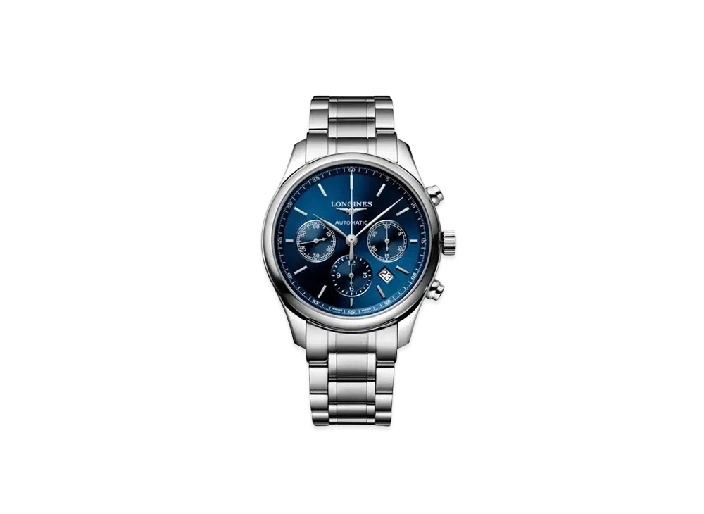 Longines Master Collection 42.00mm "Blue Sun Ray/Stainless Steel" L2.759.4.92.6