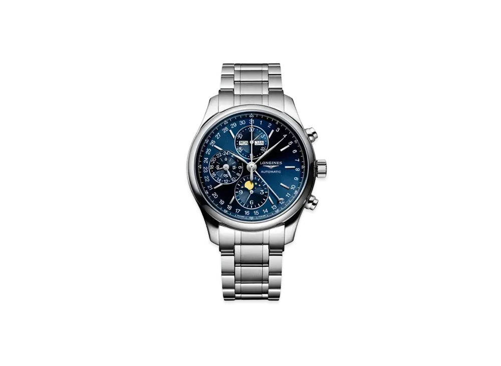 Longines Master Collection 42.00mm "Blue Sun Ray/Stainless Steel" L2.773.4.92.6