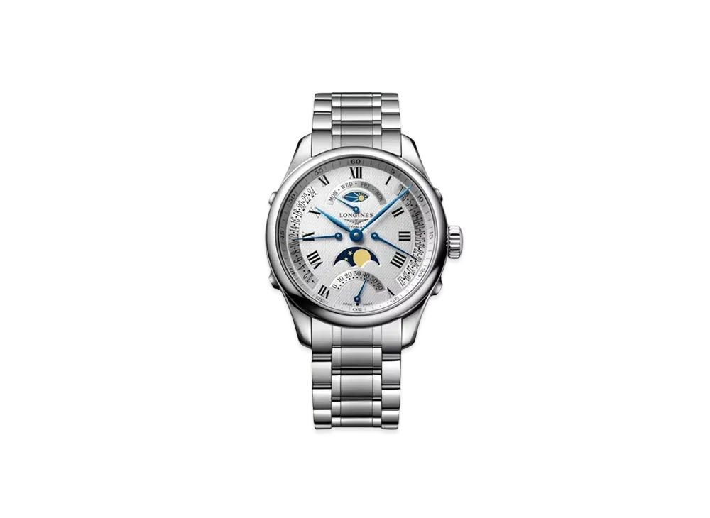 Longines Master Collection 41.00mm "Silver Barleycorn/Stainless Steel" L2.738.4.71.6