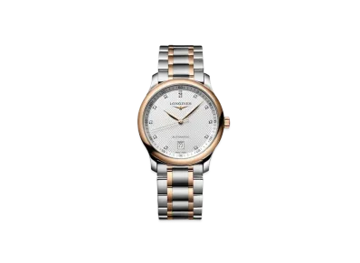 Longines Master Collection 38.50mm "Silver Barleycorn/Stainless Steel/Rose Gold" L2.628.5.97.7
