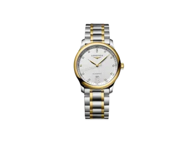 Longines Master Collection 38.50mm "Silver Barleycorn/Stainless Steel/Yellow Gold" L2.628.5.77.7
