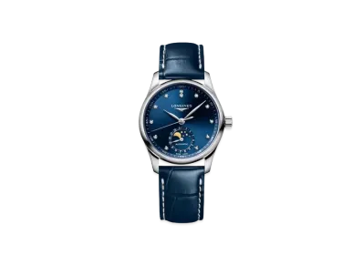 Longines Master Collection 34.00mm "Blue Sun Ray/Stainless Steel/Blue" L2.409.4.97.0