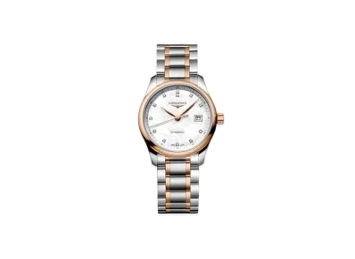 Longines Master Collection 29.00mm "White Mother-of-Pearl/Stainless Steel/Rose Gold" L2.257.5.89.7