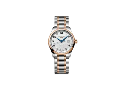 Longines Master Collection 29.00mm "Silver Barleycorn/Stainless Steel/Rose Gold" L2.257.5.79.7