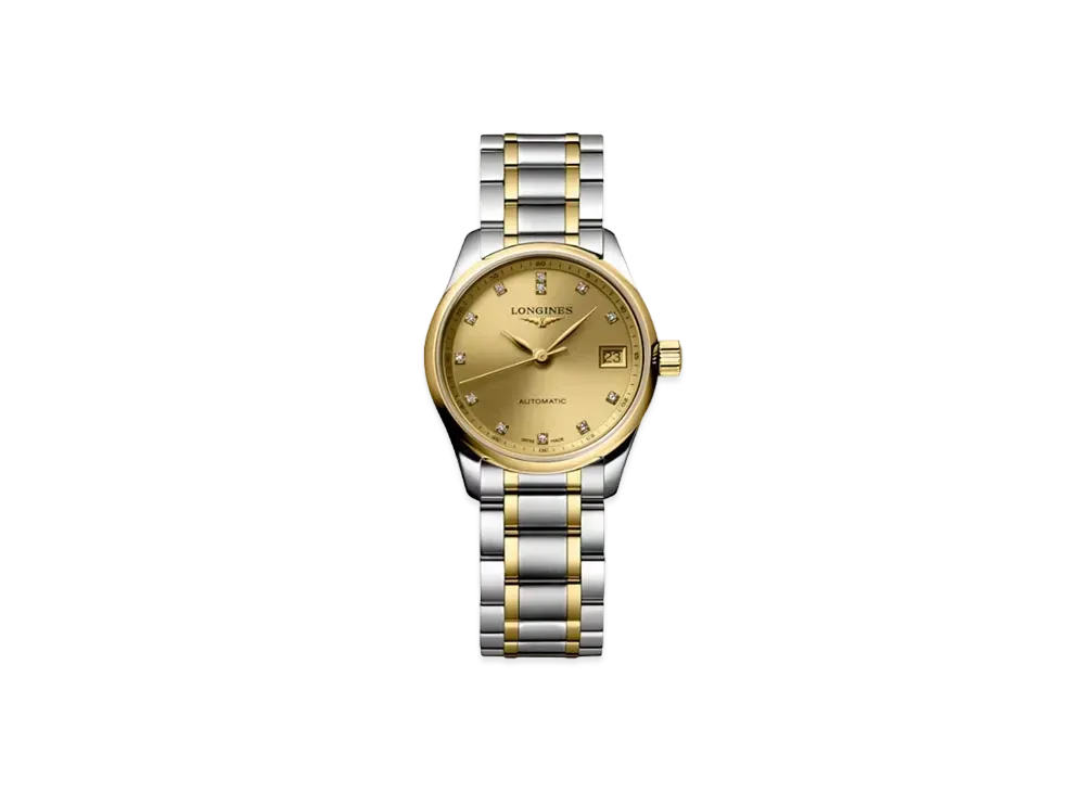 Longines Master Collection 25.50mm "Gilt/Stainless Steel/Yellow Gold" L2.128.5.37.7