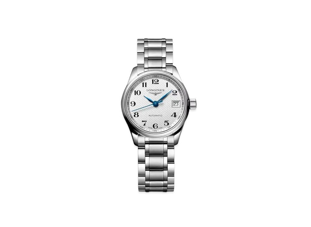 Longines Master Collection 25.50mm "Silver Barleycorn/Stainless Steel" L2.128.4.78.6