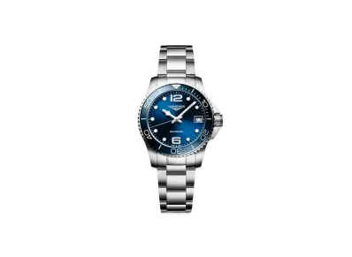 Longines Hydro Conquest 32.00mm "Blue Sun Ray/Stainless Steel/Ceramic" L3.370.4.96.6