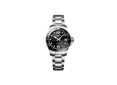 Longines Hydro Conquest 32.00mm "Black Sun Ray/Stainless Steel/Ceramic" L3.370.4.56.6