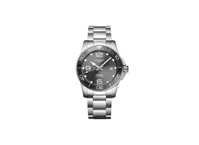 Longines Hydro Conquest 41.00mm "Sun Ray Gray/Stainless Steel/Ceramic" L3.781.4.76.6