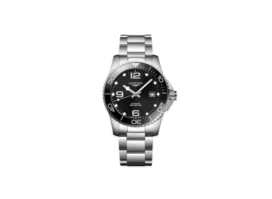 Longines Hydro Conquest 41.00mm "Black Sun Ray/Stainless Steel/Ceramic" L3.781.4.56.6