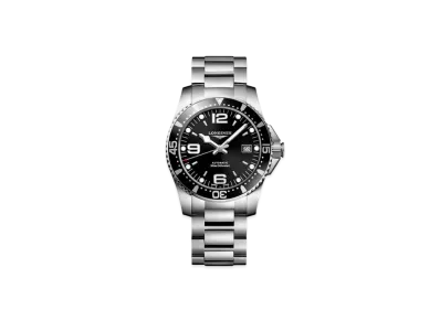 Longines Hydro Conquest 41.00mm "Black Sun Ray/Stainless Steel" L3.742.4.56.6