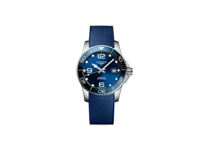 Longines Hydro Conquest 41.00mm "Blue Sun Ray/Stainless Steel/Ceramic/Blue" L3.781.4.96.9