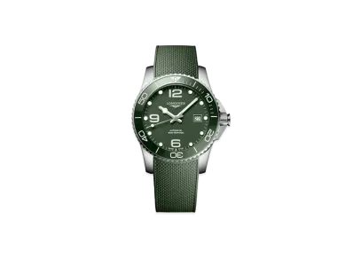 Longines Hydro Conquest 41.00mm "Green Matte/Stainless Steel/Ceramic/Green" L3.781.4.06.9