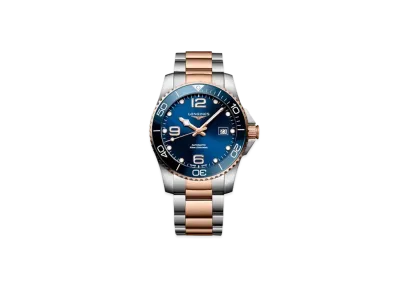 Longines Hydro Conquest 41.00mm "Blue Sun Ray/Stainless Steel/Ceramic" L3.781.3.98.7