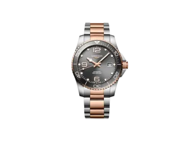 Longines Hydro Conquest 41.00mm "Sun Ray Gray/Stainless Steel/Ceramic" L3.781.3.78.7