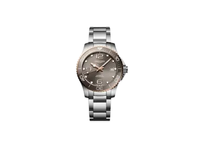 Longines Hydro Conquest 39.00mm "Sun Ray Gray/Stainless Steel/Ceramic" L3.780.3.78.6